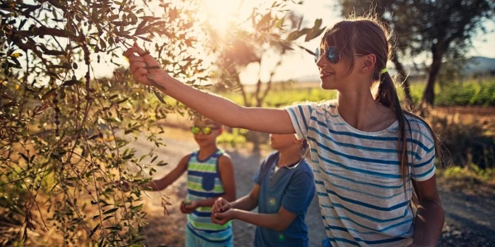 A family in Tuscany A family in Tuscany